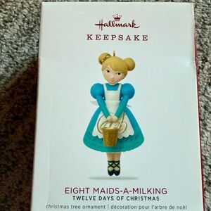 Hallmark Keepsake Ornament - Eight Maids a Milking
